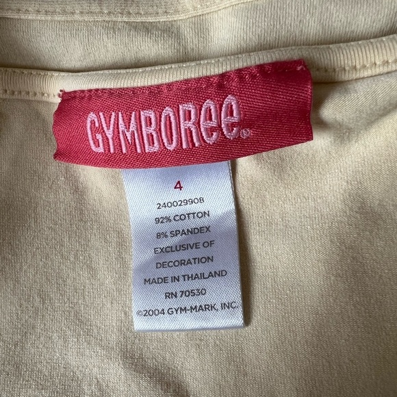 Gymboree Yellow Casual Dress with Beach Theme Y2K Girls Size 4 - Picture 8 of 9